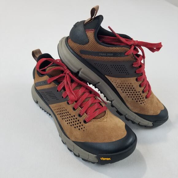 Women's Danner Trail 2650 Brown/Red 61300 Size 7 Hiking Outdoor - Picture 1 of 11